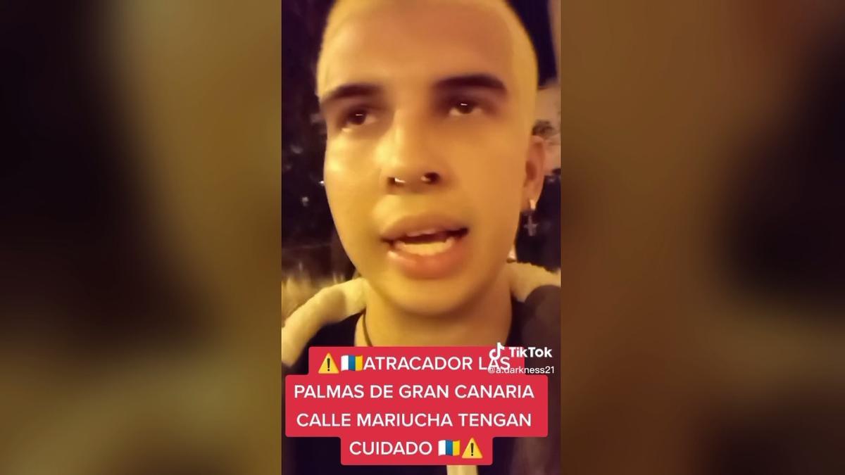 Alerta de la presencia de un peligroso atracador en Schamann