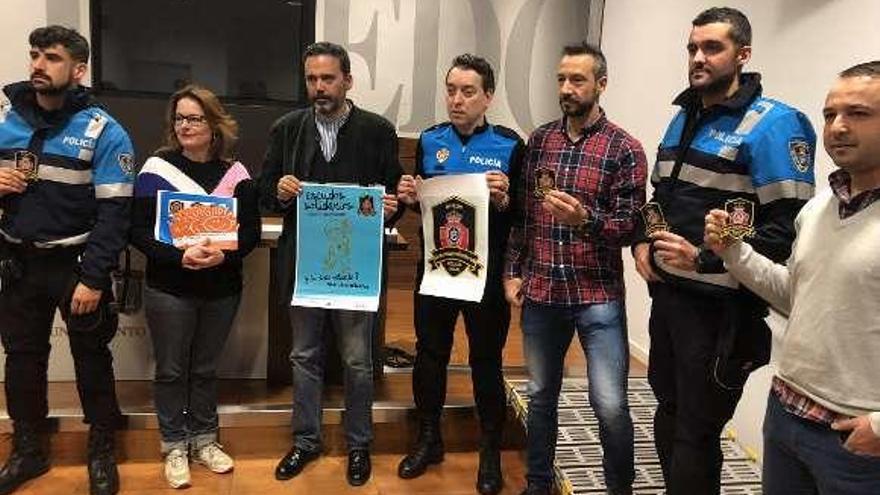 Escudos solidarios y valientes de la Policía