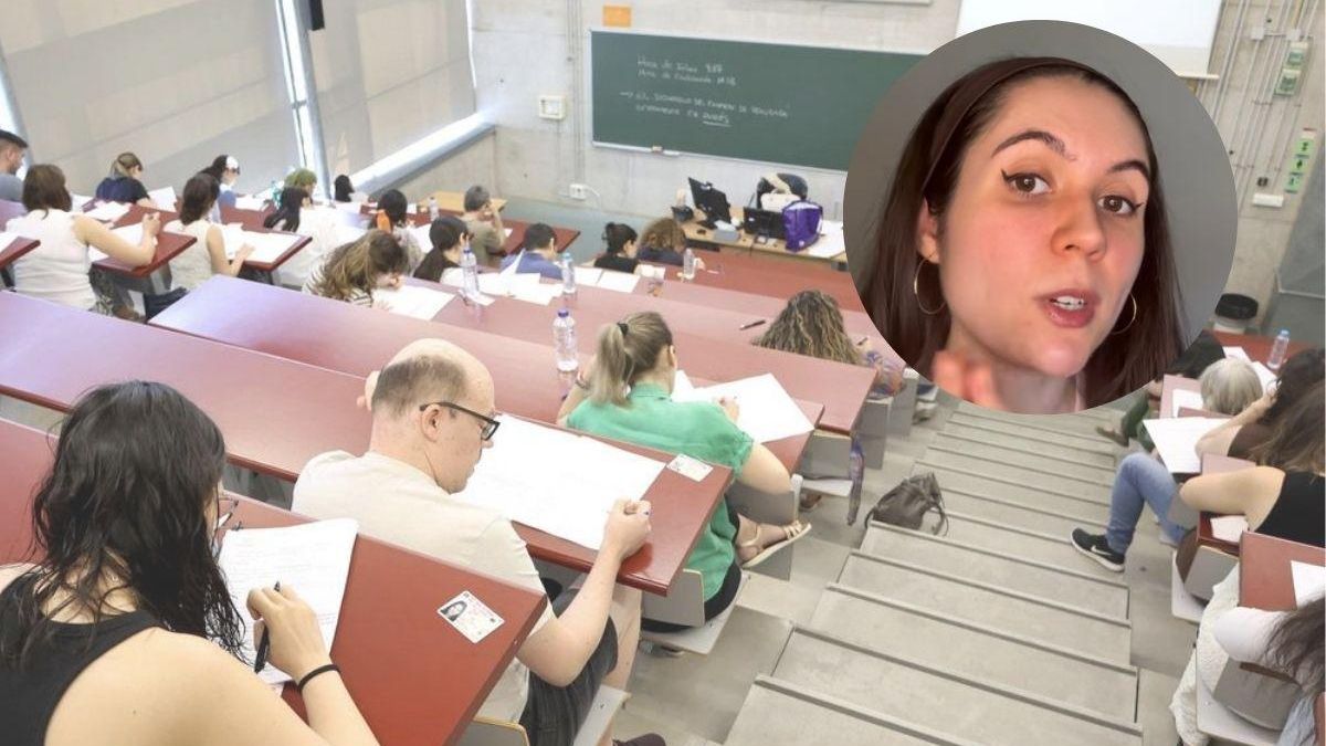Andrea Barceló, profesora murciana, sobre las oposiciones Ha suspendido tanta gente porque a la hora de corregir han sido super duros