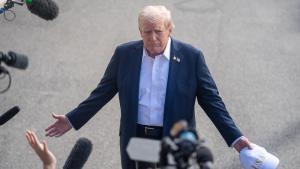 El presidente de Estados Unidos, Donald Trump