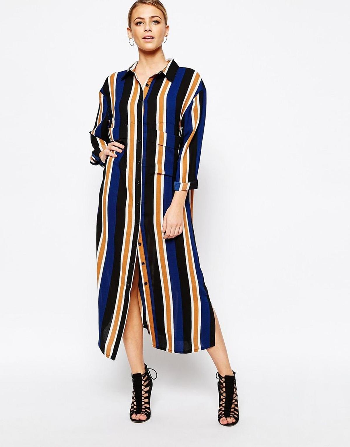 Vestido a rayas Boohoo de venta en Asos (28,99)