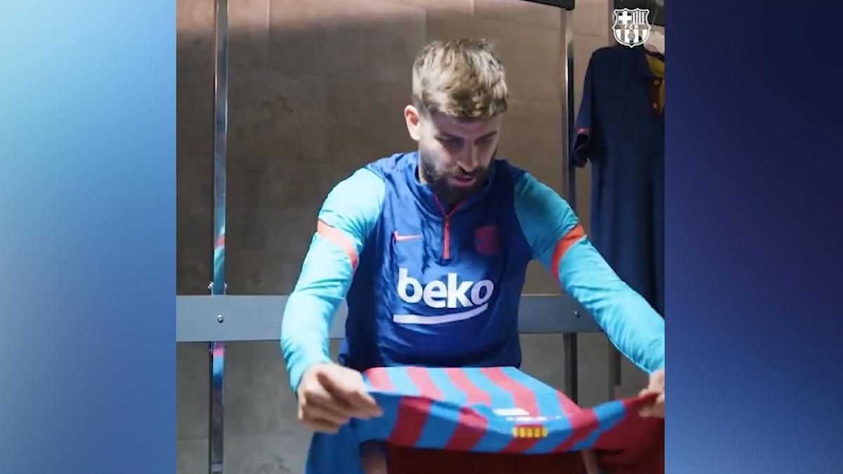 Piqué opina sobre la camiseta del Barça para la temporada 2021/2022