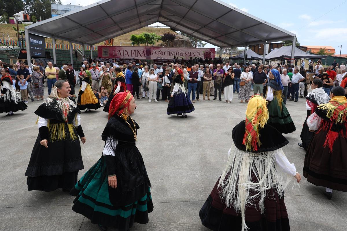 Grupo de música y danza tradicional Abiñadoira, de Sanxenxo.