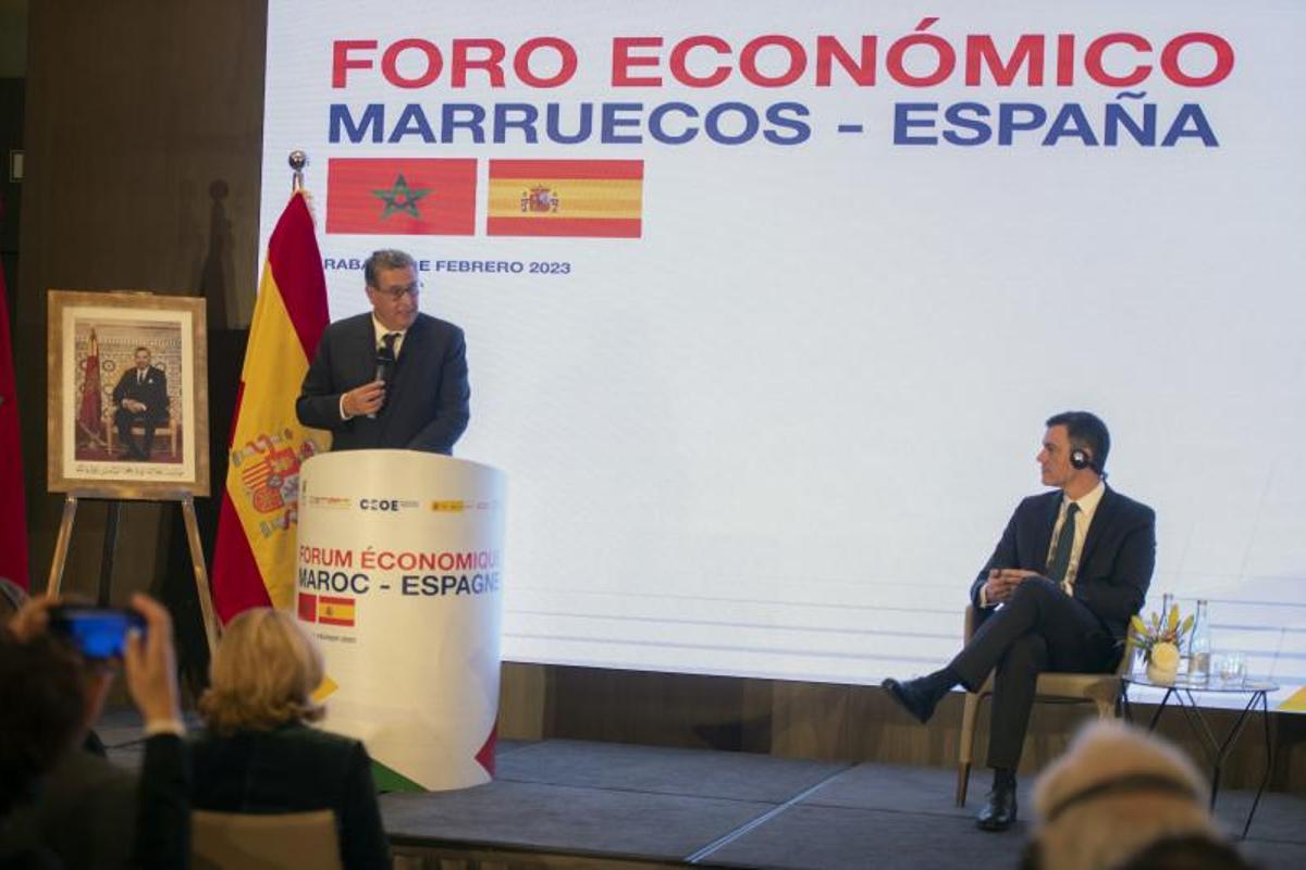 Visita del presidente Pedro Sánchez a Marruecos