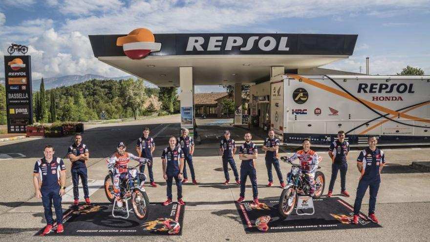 L&#039;equip Repsol Honda, dies abans de l&#039;inici del Mundial 2021