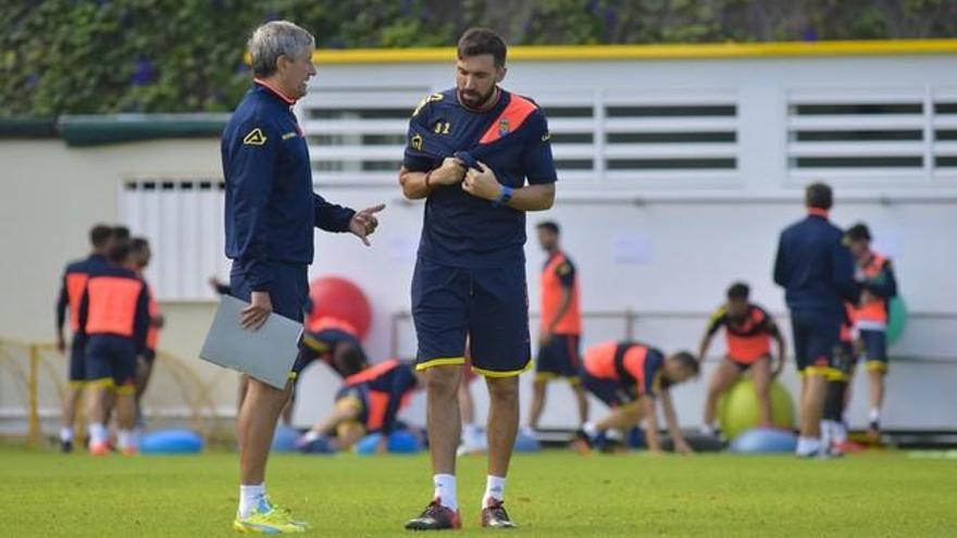 Entrenamiento de la UD Las Palmas (14/11/16)