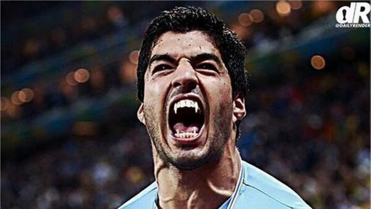 La FIFA juzga a Luis Suárez por su mordisco
