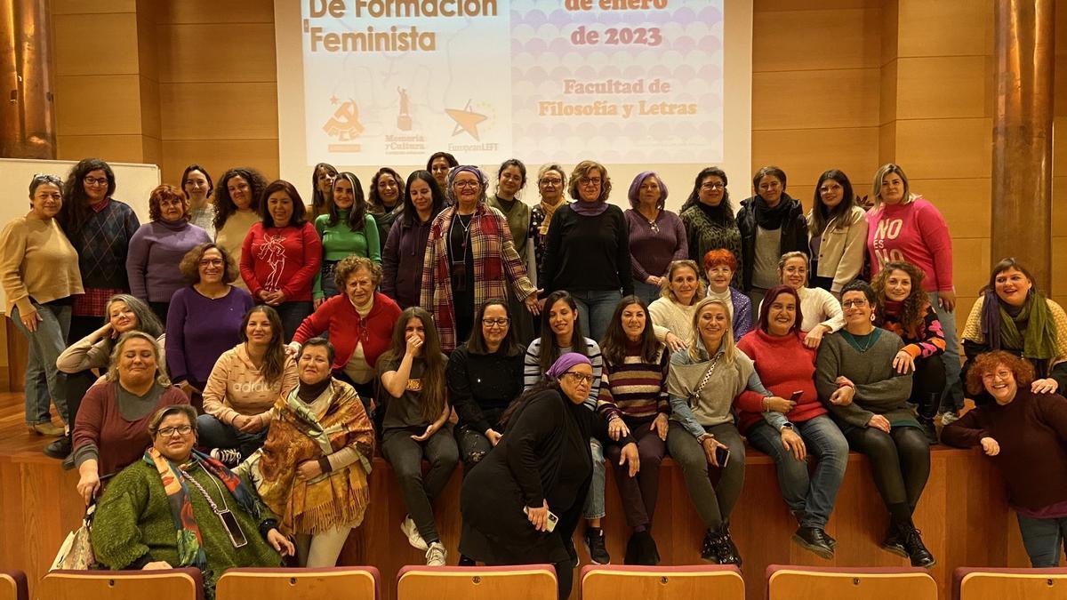 Escuela feminista del PCA celebrada este domingo en Córdoba.