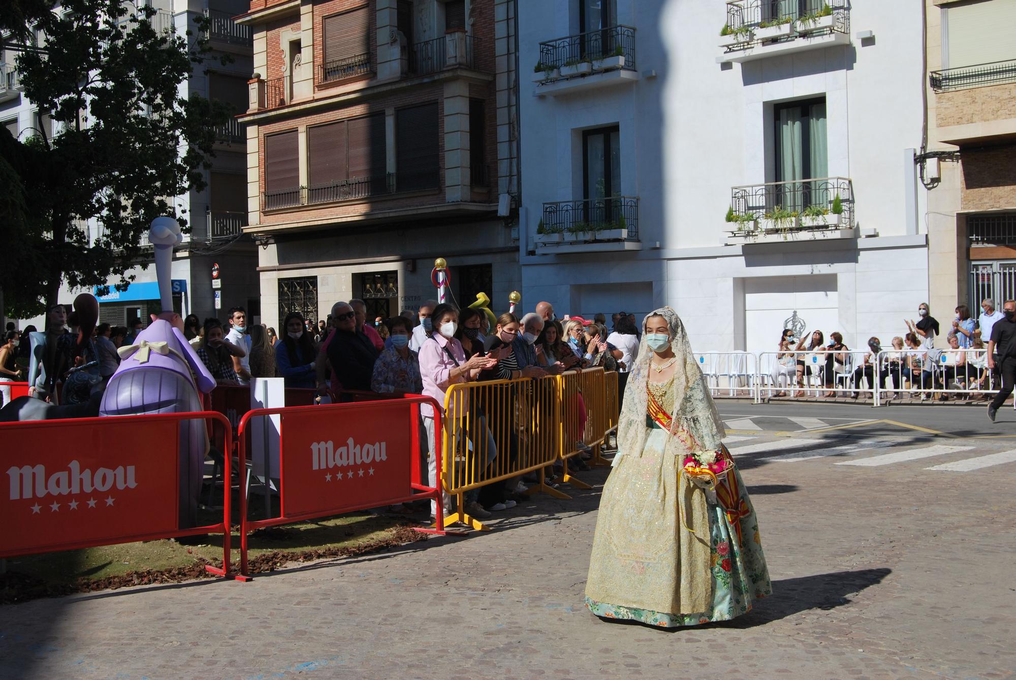 Ofrenda a la patrona de Burriana