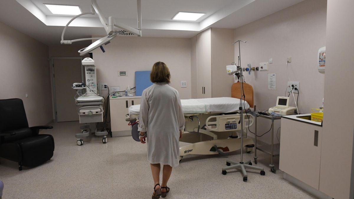 Paritorio covid del Maternal de la Arrixaca