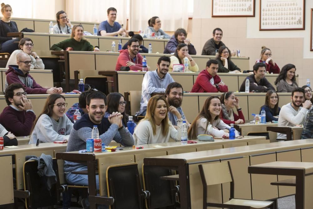 Examen del MIR en Oviedo.