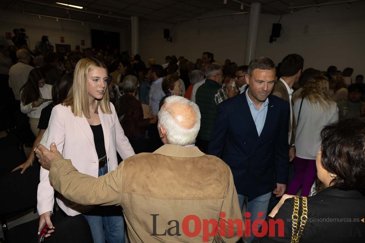 Elecciones 28M: Presentación de la lista del PP en Caravaca