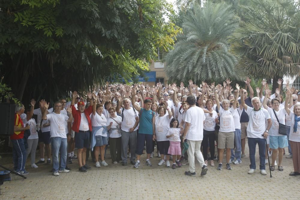 Paseo saludable por el Día Internacional de las Personas Mayores