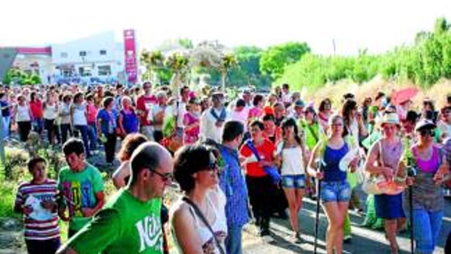 La virgen de la cabeza ya se encuentra en sierra cristina