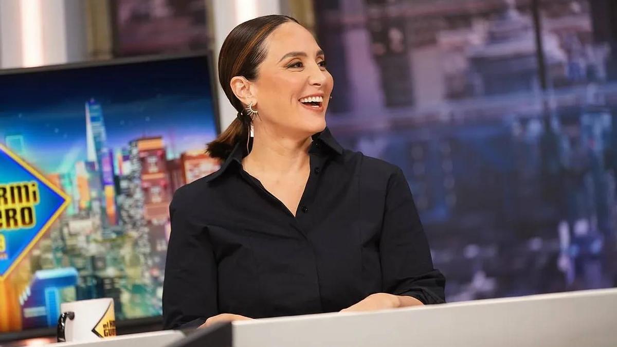 Tmara Falcó, anoche en El Hormiguero.