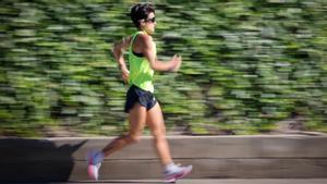 María Pérez, con SPORT en el CAR de Sant Cugat