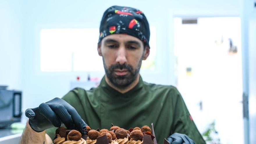 La pastelería de Siete Palmas donde se puede comer una pintadera de gofio y albaricoque