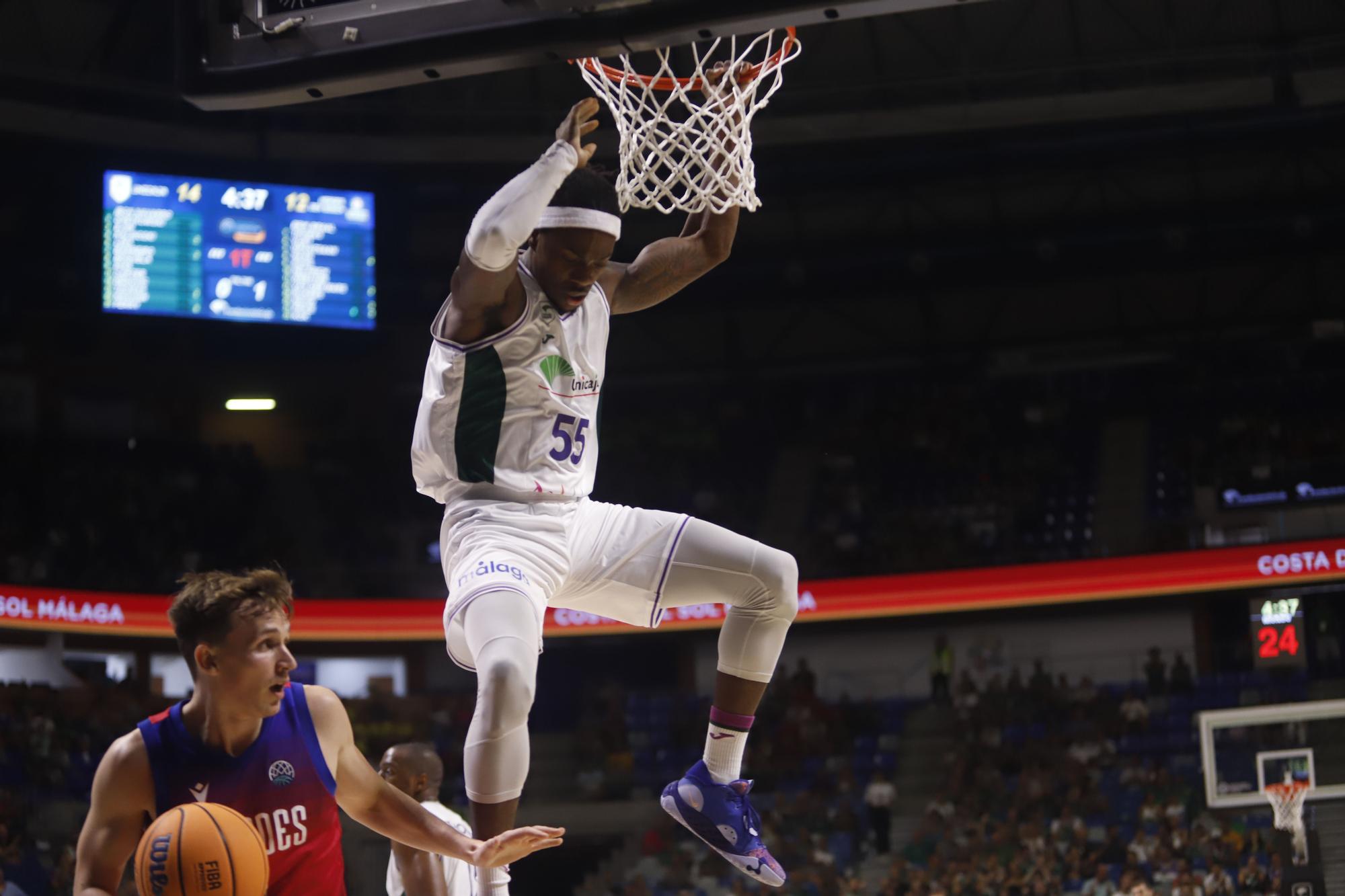 Unicaja - Den Bosch, semifinal de la fase previa de la BCL, en imágenes