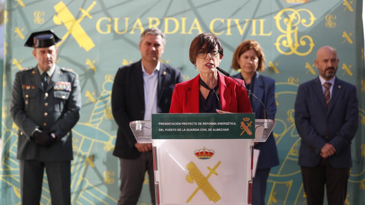 María Gámez, directora de la Guardia Civil.