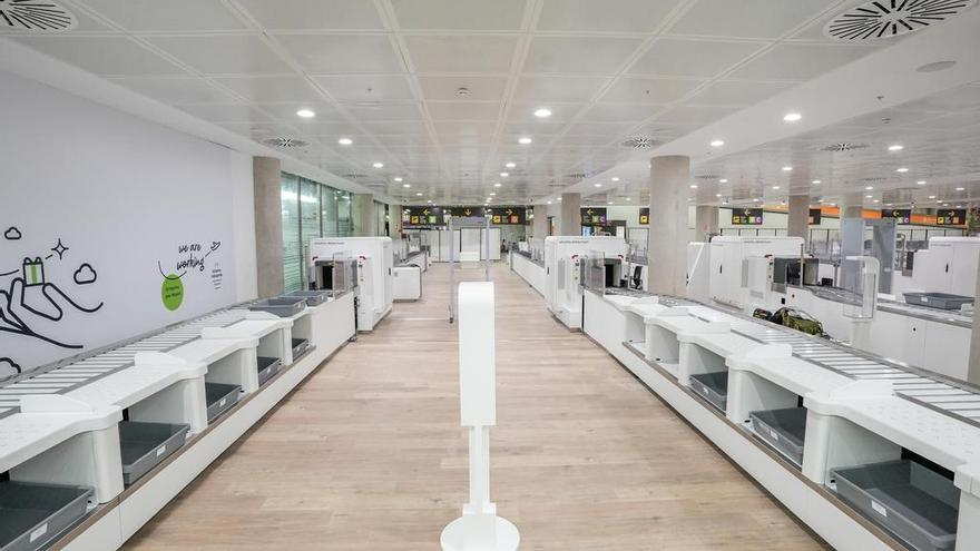 Personas sin hogar en Barajas.