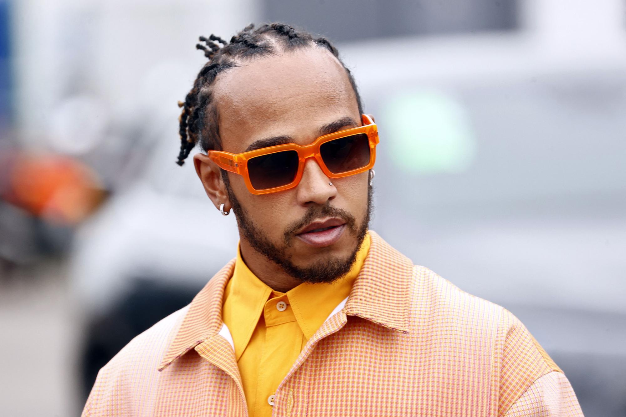 Hamilton, con look 'oranje' para el circuito de Zandvoort.