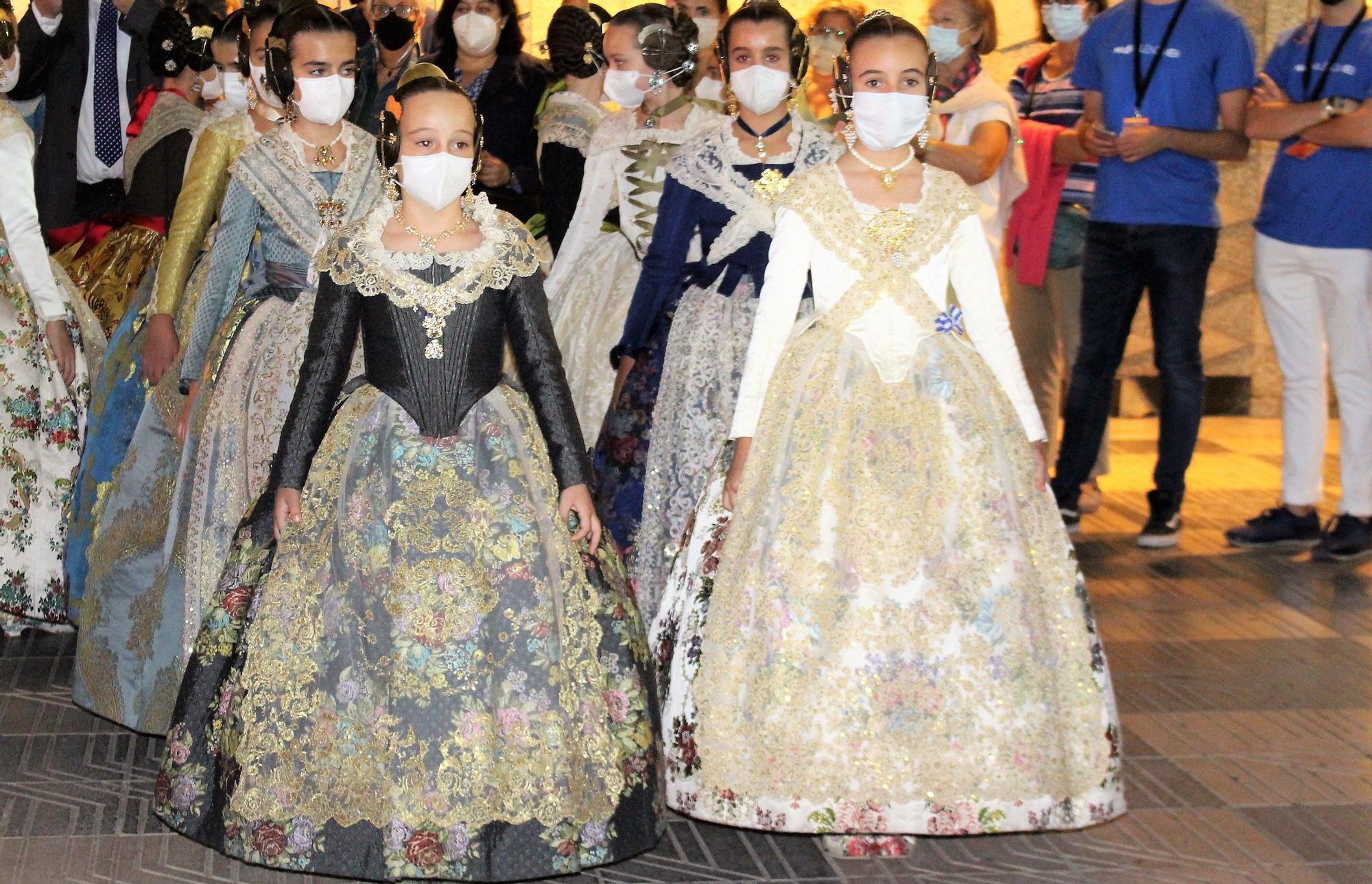 Estreno de las falleras mayores de València 2022 y las cortes en la "Festa per a Tots"