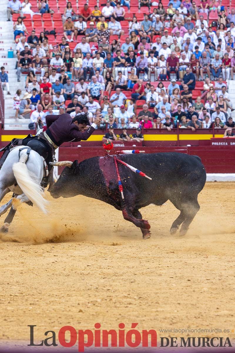 Corrida de Rejones en la Feria Taurina de Murcia (Andy Cartagena, Diego Ventura, Lea Vicens)