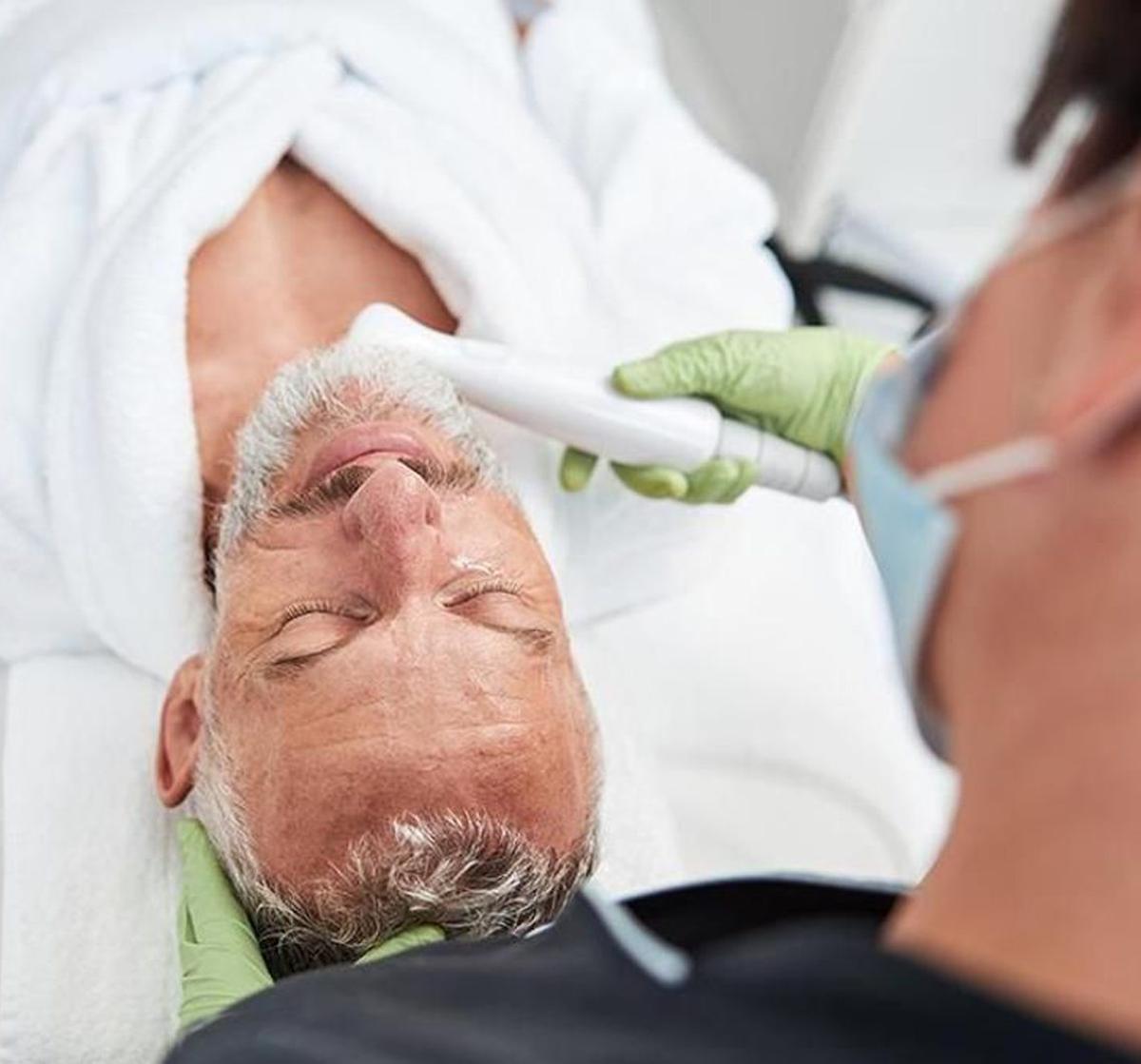 Tractaments estètics per a homes