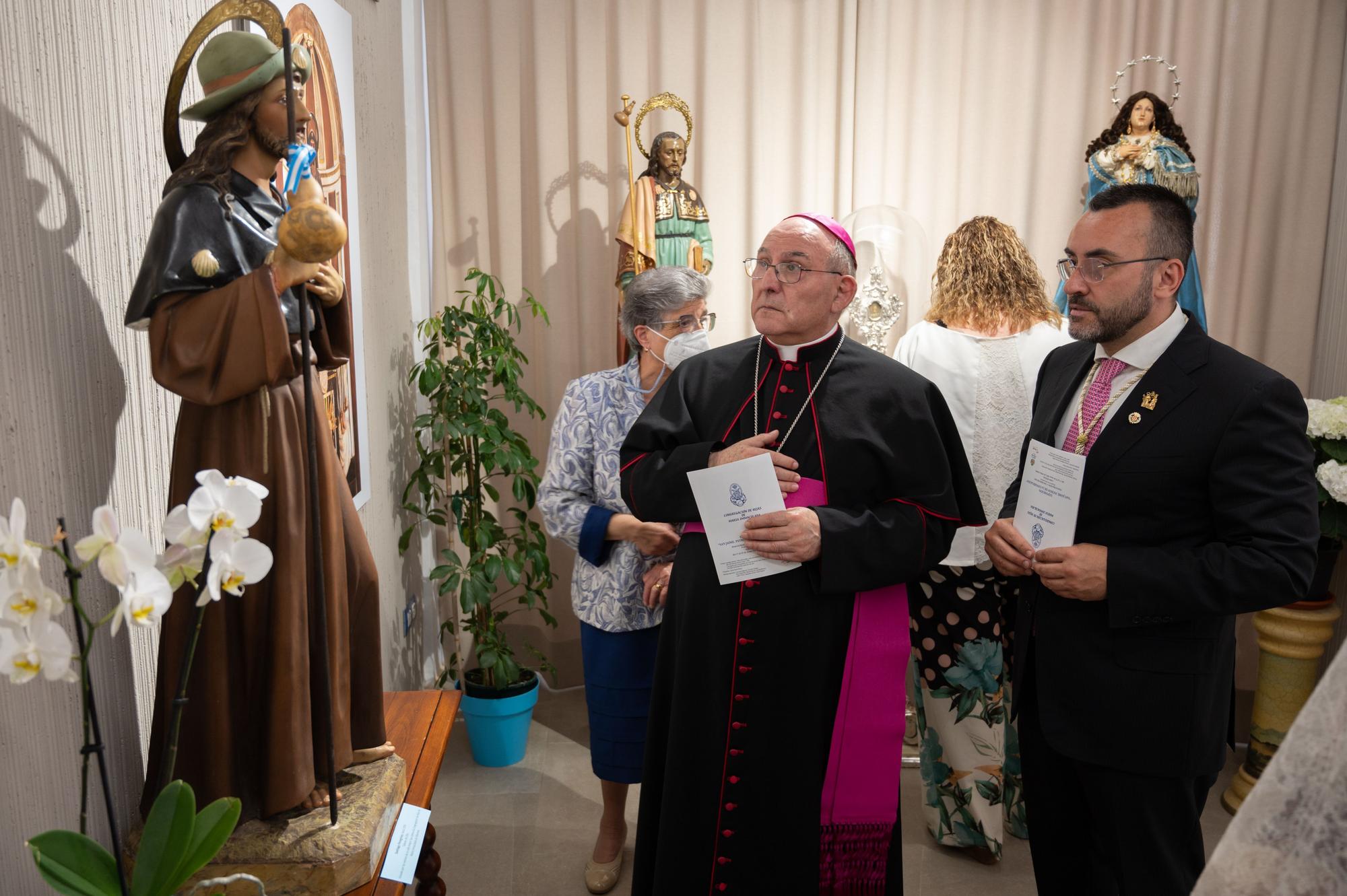 Las imágenes de la exposición sobre iconografía de Sant Jaume de las purisimeras