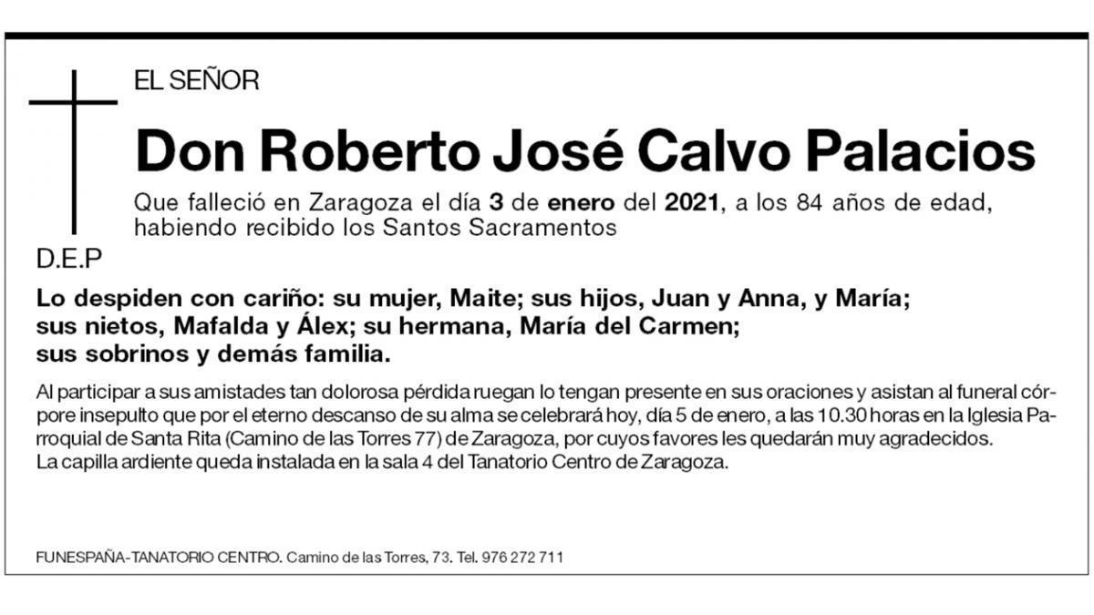 Roberto José Calvo Palacios