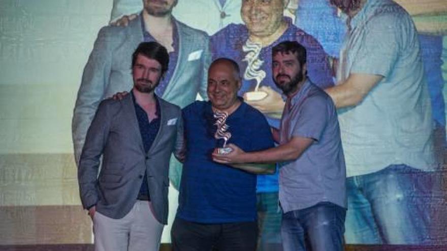 Entrega de premios del último Festival de Cine de Alicante.