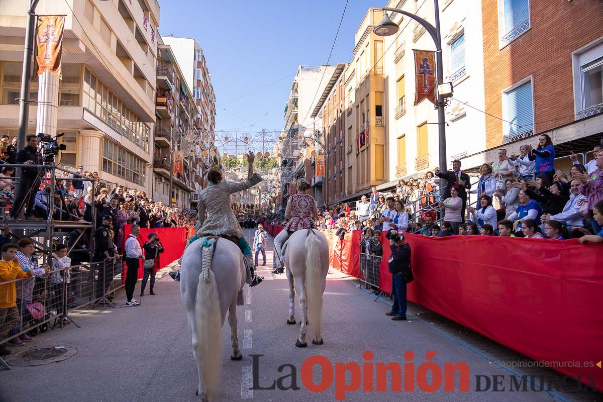 Procesión de subida a la Basílica en las Fiestas de Caravaca (Bando de los Caballos del vino)