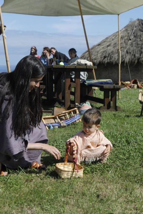 RECREACION DE UN CAMPAMENTO ROMANO.