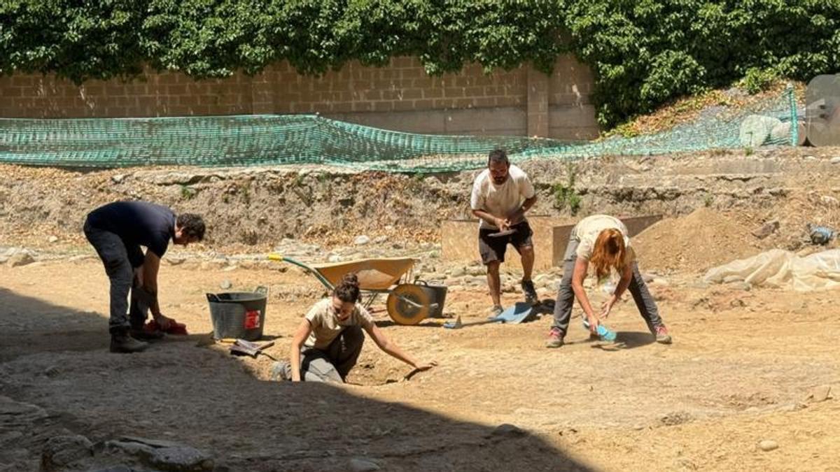 Les excavacions al jaciment de la Seu