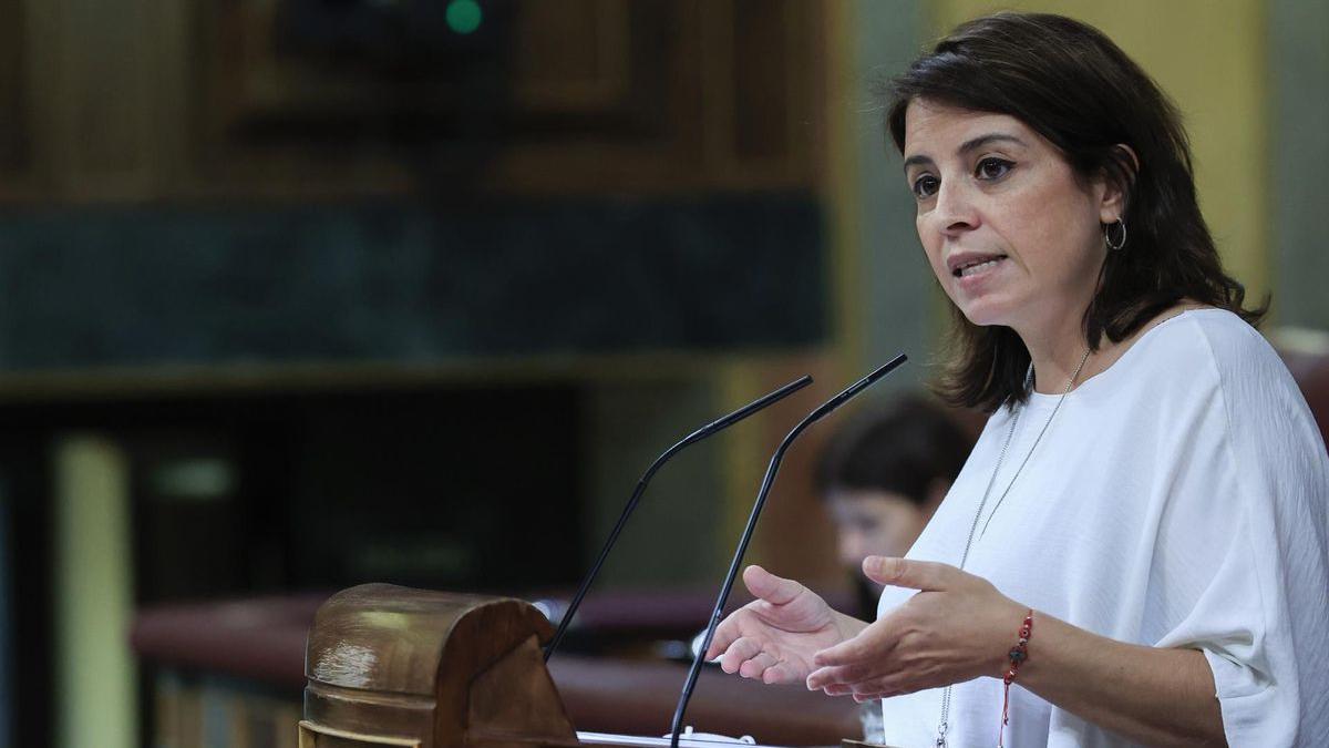 La vicesecretaria general del PSOE, Adriana Lastra.