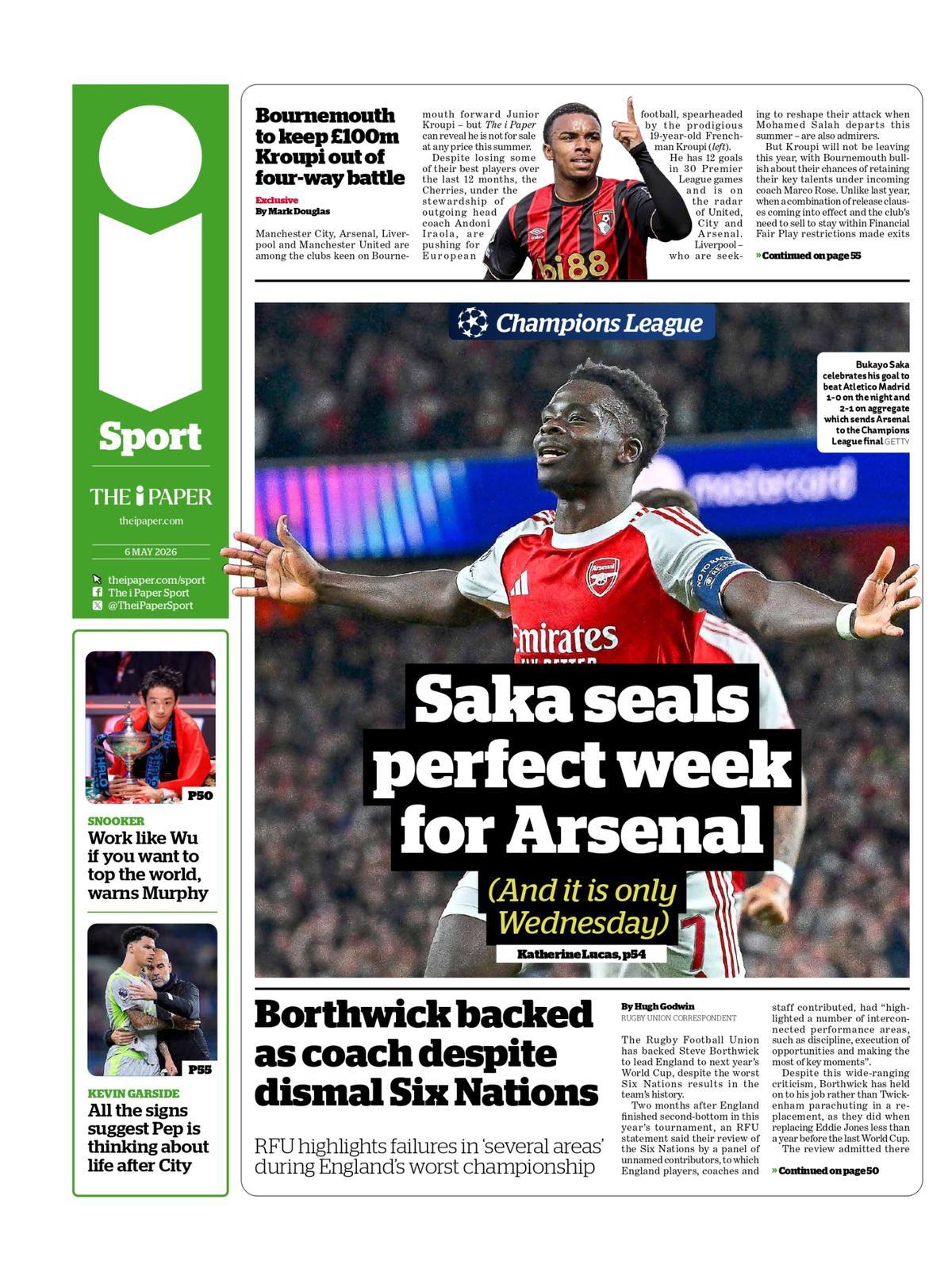 Estas son las portadas de la prensa deportiva de hoy