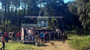 Les imatges de la rave il·legal a les Gavarres