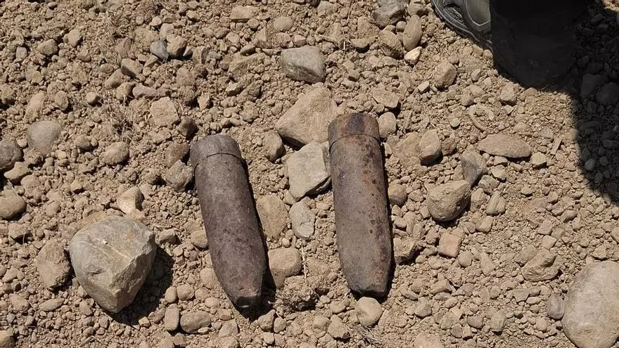 La Guardia Civil detona dos proyectiles de la Guerra Civil en Fuente Obejuna y Peñarroya-Pueblonuevo
