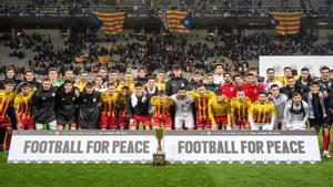 Catalunya es bolca amb Palestina davant 30.018 espectadors