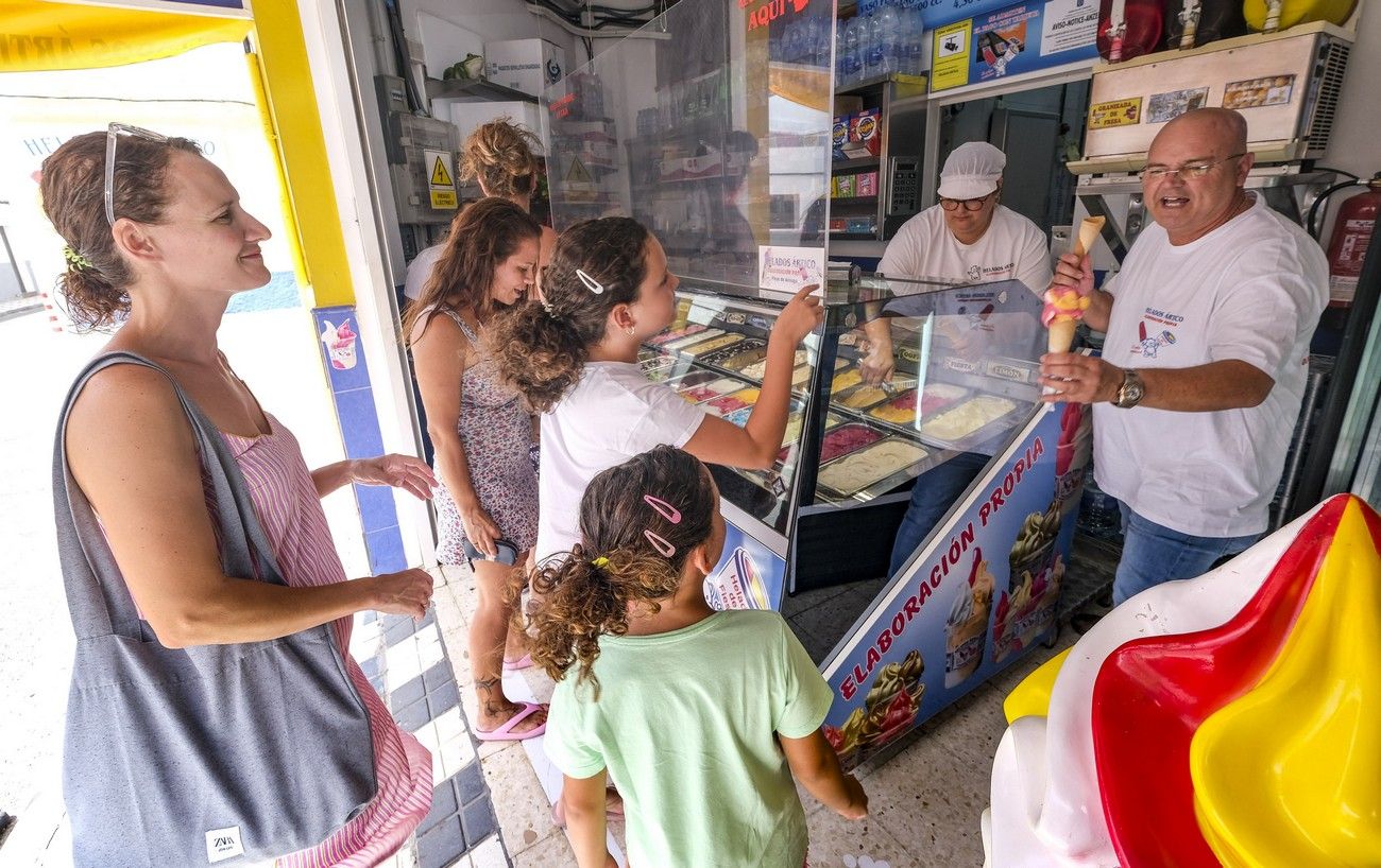El reino de los helados artesanales está en Playa de Arinaga