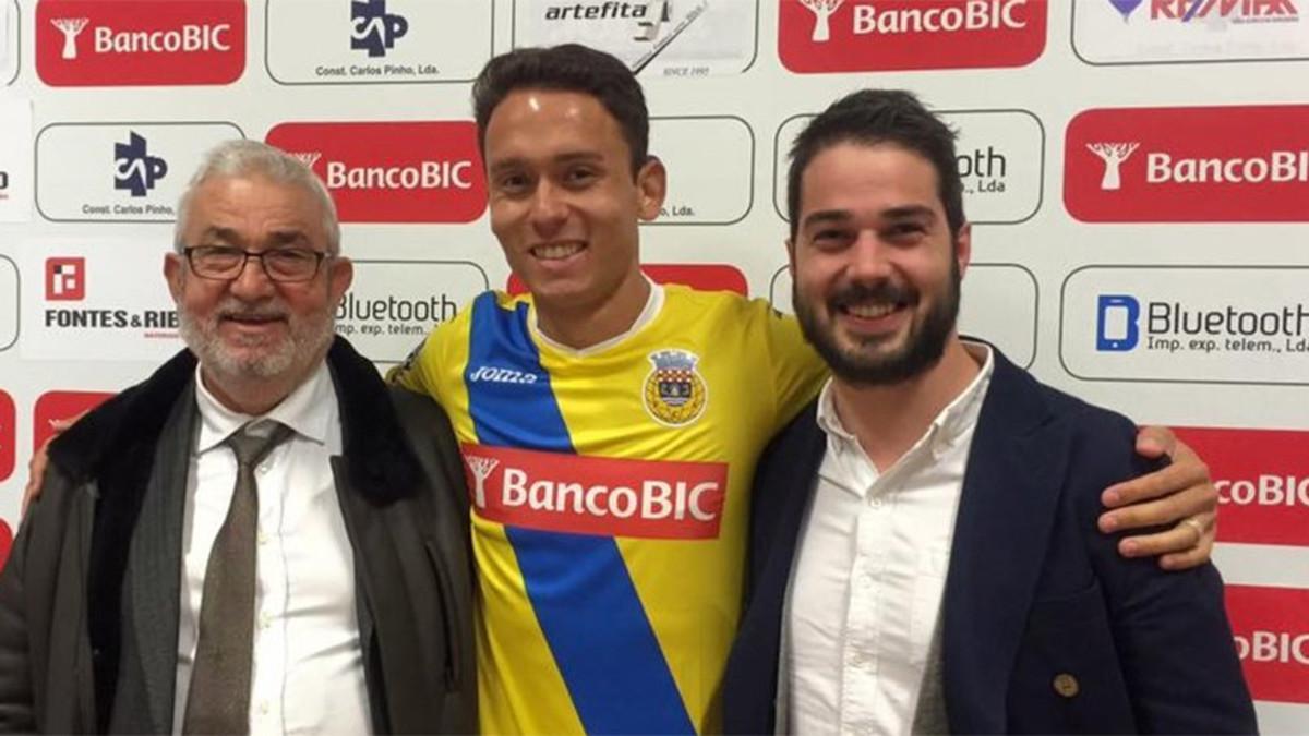 Keirrison, presentado con el Arouca