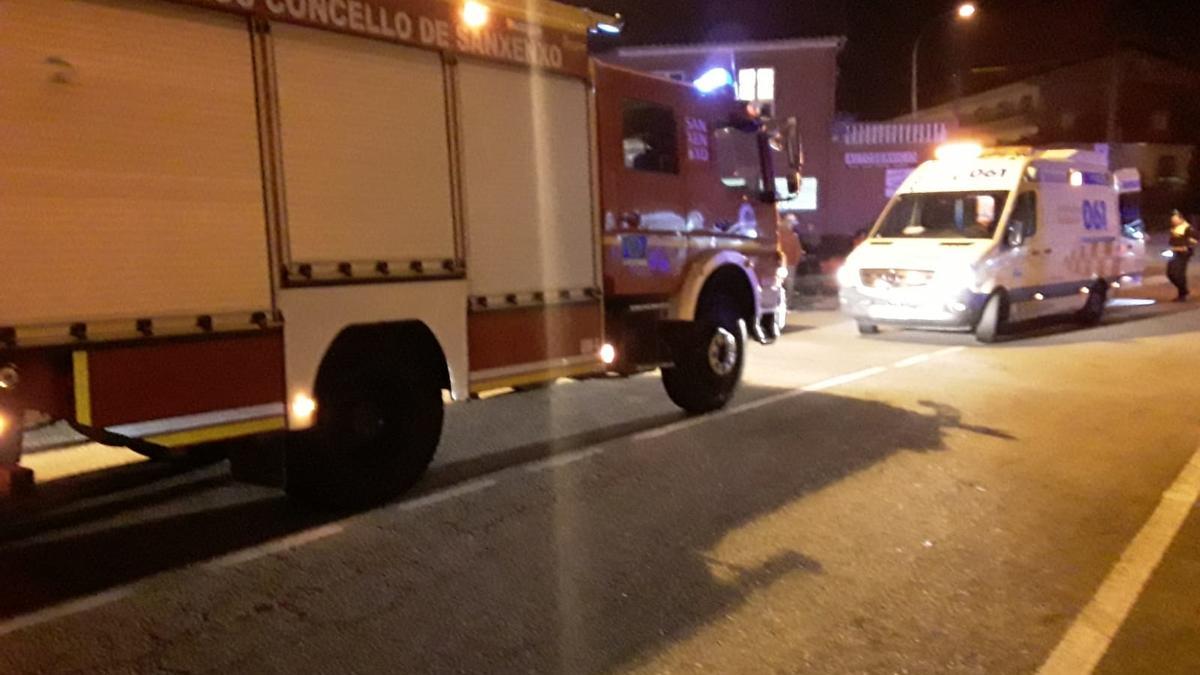 Atropellado un peatón en A Vichona, Sanxenxo