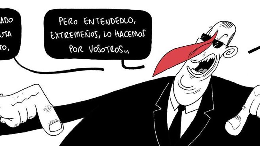 Viñeta publicada el sábado 23 de diciembre de 2023