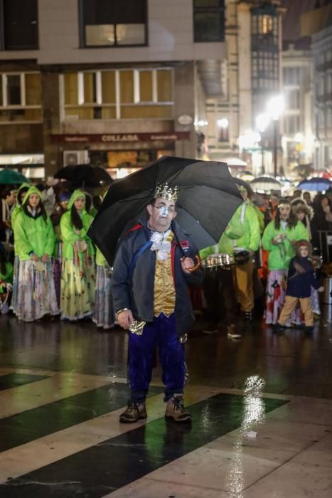 Carnaval de Gijón 2018: entierro de la sardina