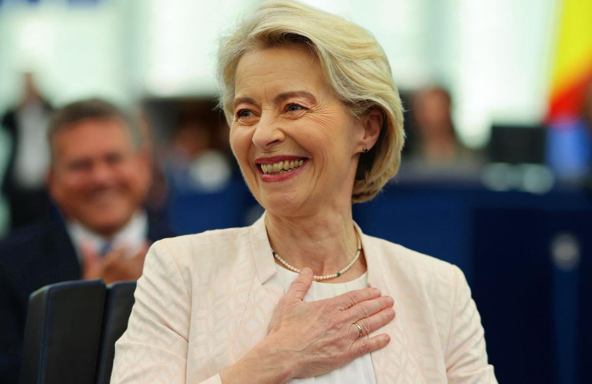 Von der Leyen, reelegida per al seu segon mandat a la CE