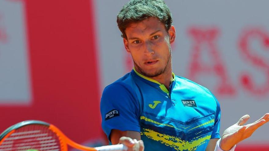 Pablo Carreño, en el torneo de Estoril.