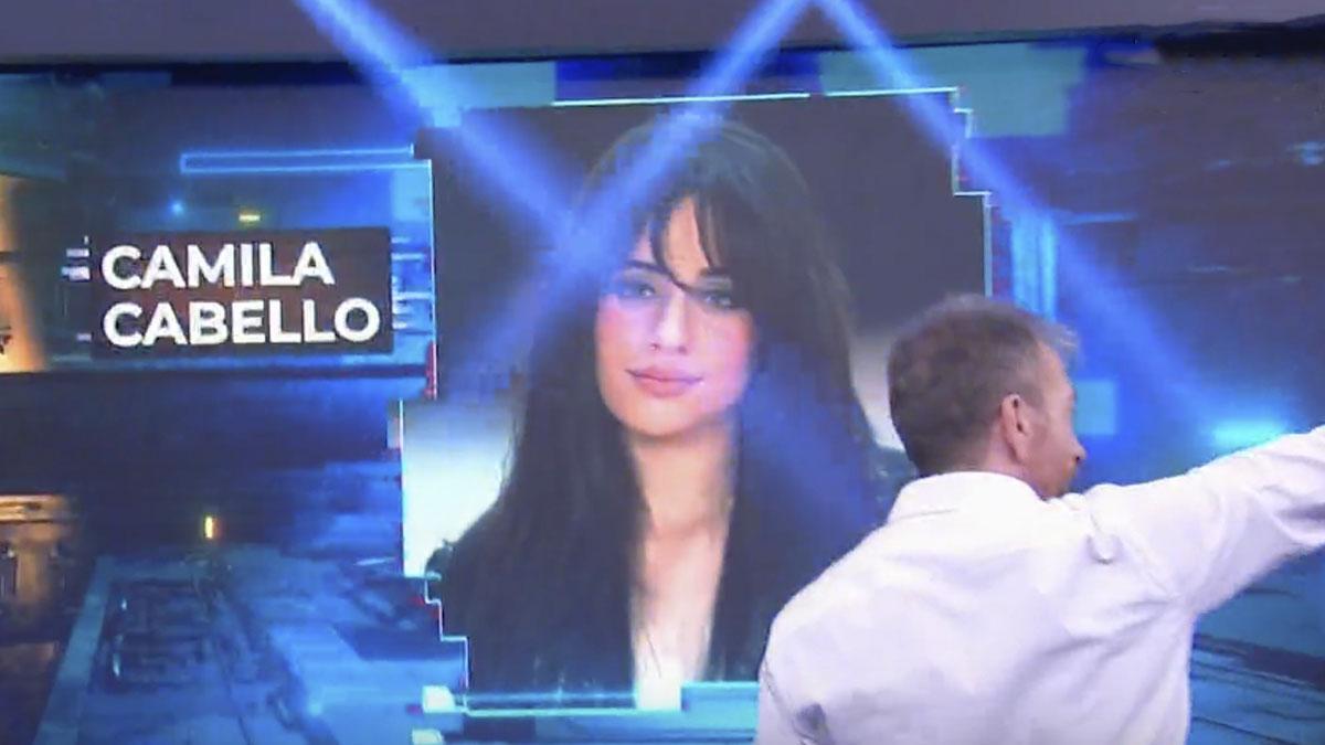 Anuncio de Camila Cabello en 'El hormiguero'.