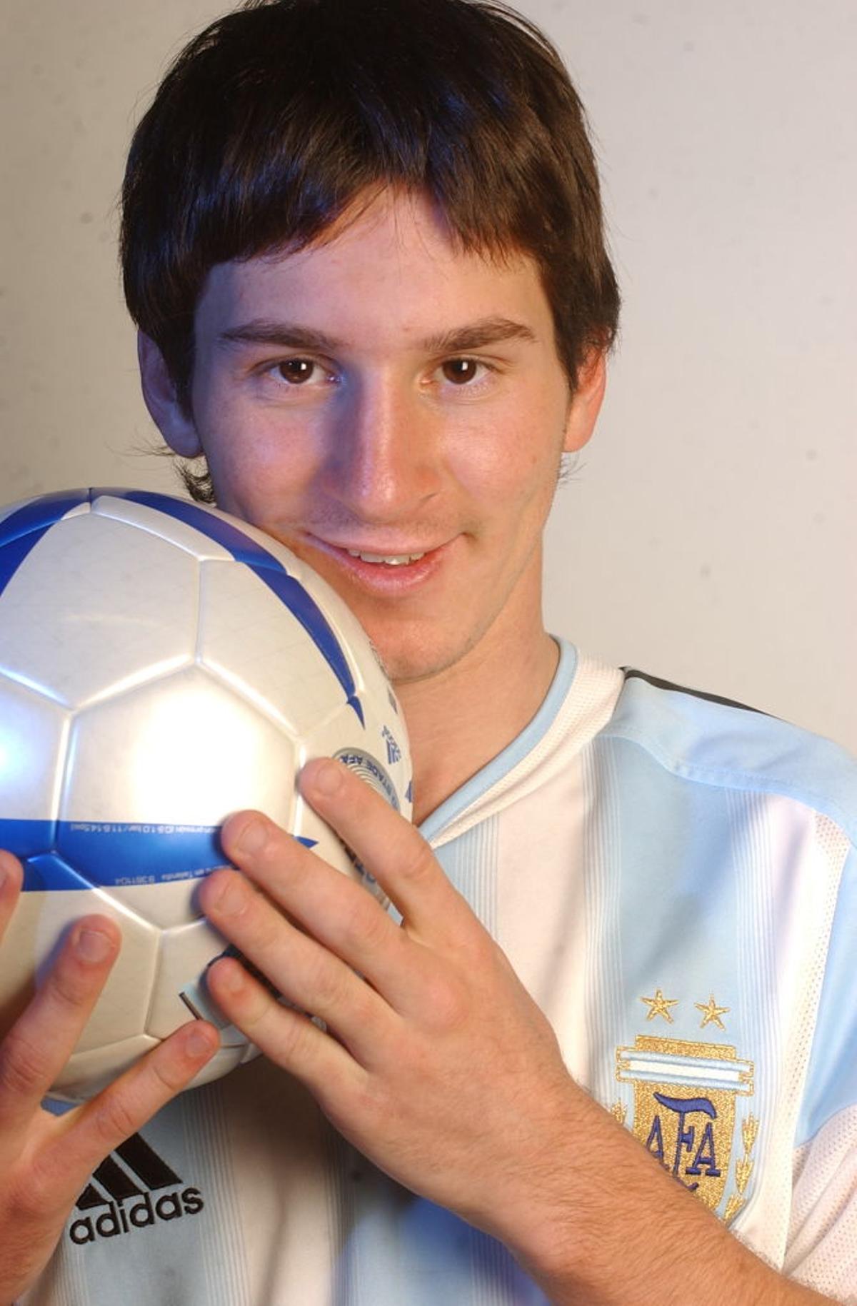 Lionel Messi
Junio 2005
Foto: Jorge Dominelli/El Grafico