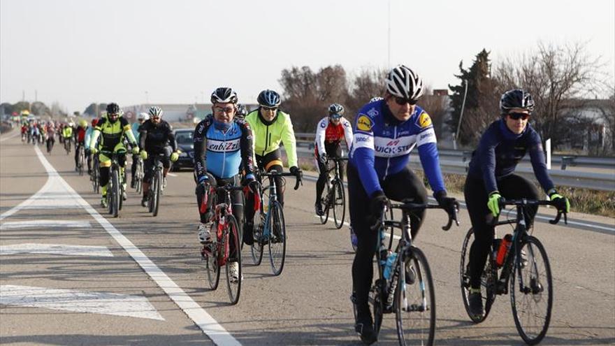 Unos 1.200 ciclistas participarán en una marcha por el norte de la provincia