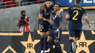 Valverde se disfraza de Mbappé en el debut del Real Madrid